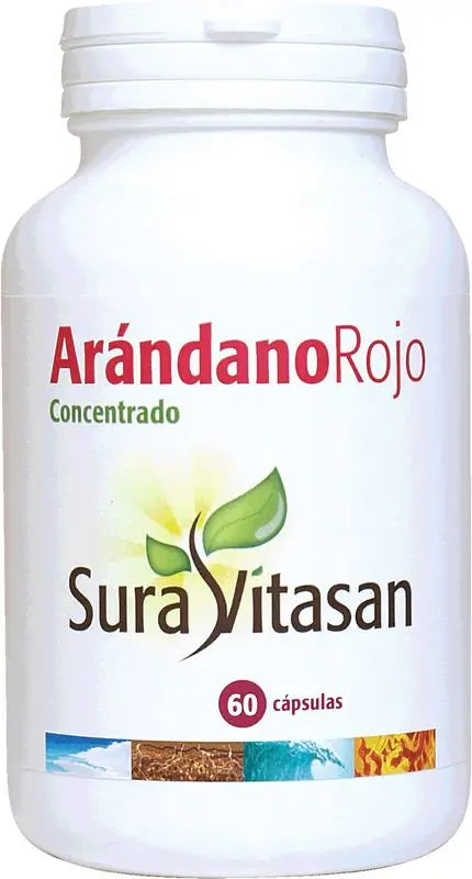Sura Vitas Arandano Rojo 600 Mg, 60 Cápsulas