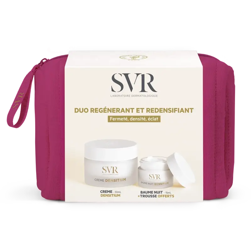 Svr Borsa da toilette Creme Densitium 50 Ml + Baume Nuit Densitium 15 Ml, 65 ml