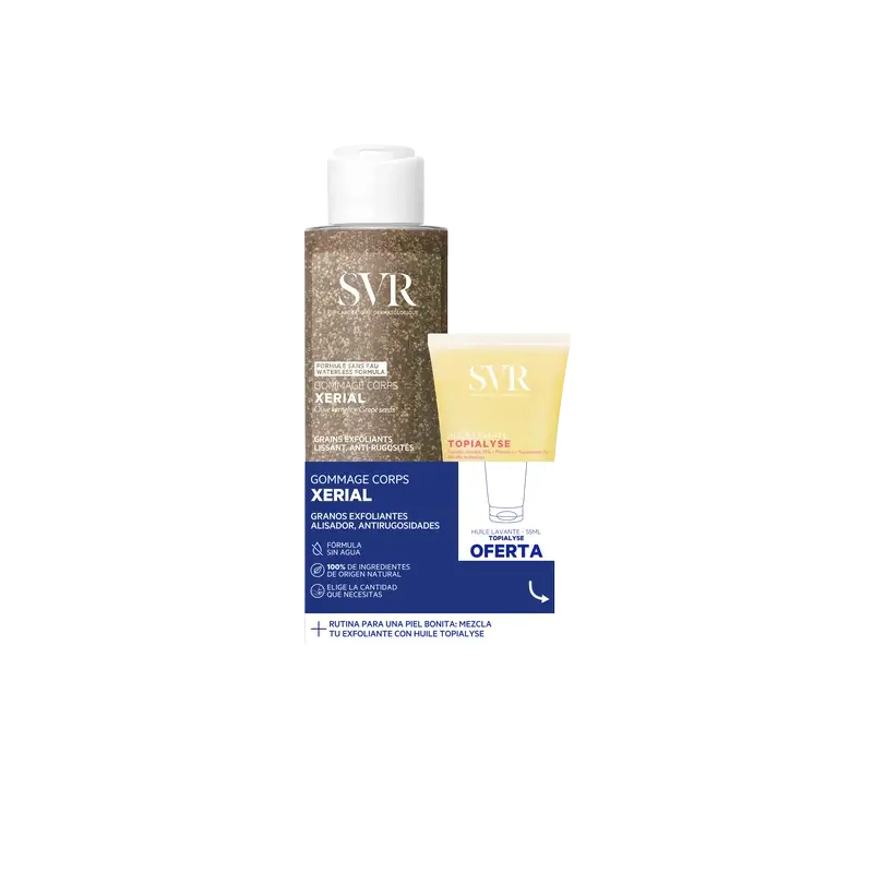Svr Xerial Set Gommage 100 Ml + Topialyse Huile Lavante 55Ml