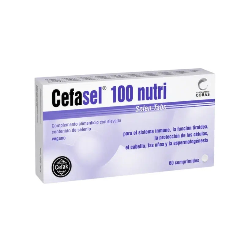 Cefak Cefasel 100 Nutri, 60 compresse