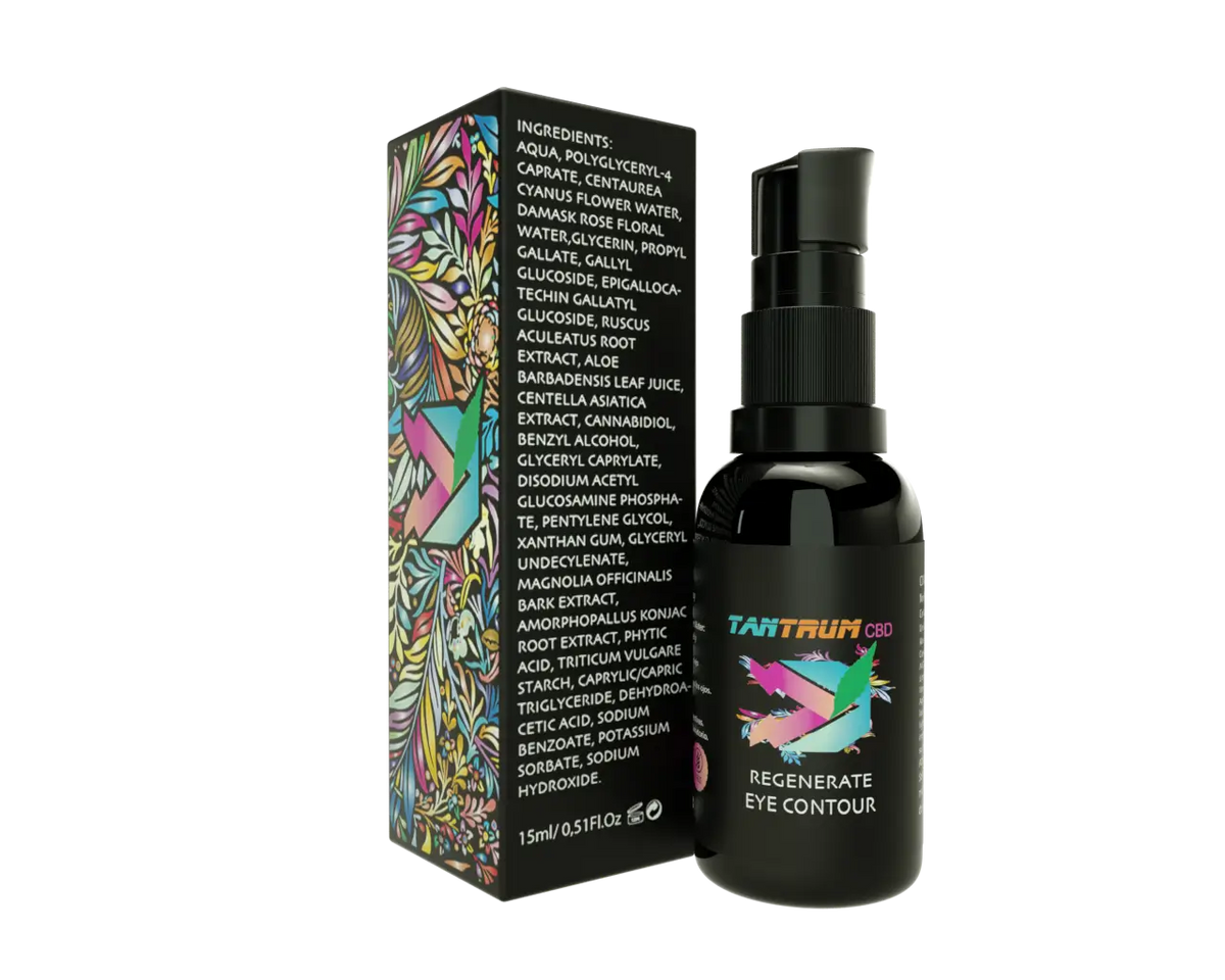 Tantrum Regenerate Eye Contour con CBD , 15 ml