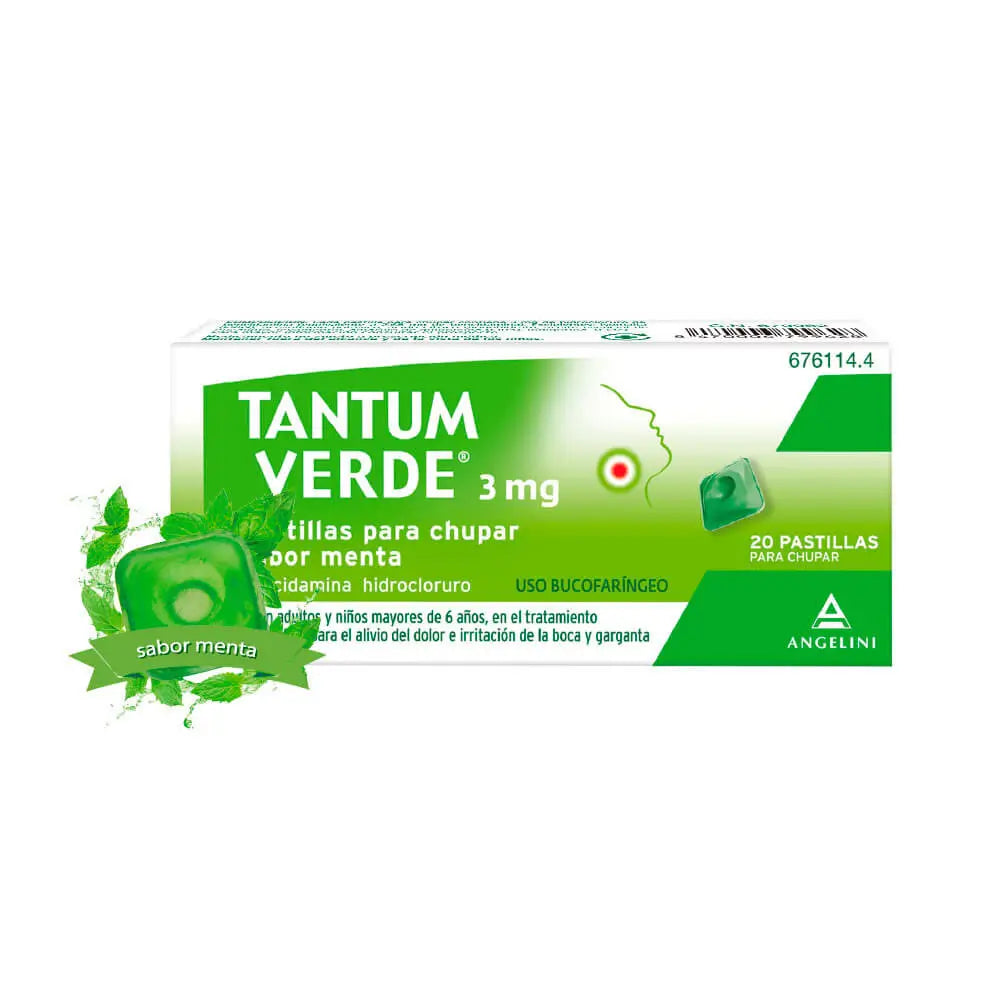 Tantum Verde Menta Piperita 20 pastiglie