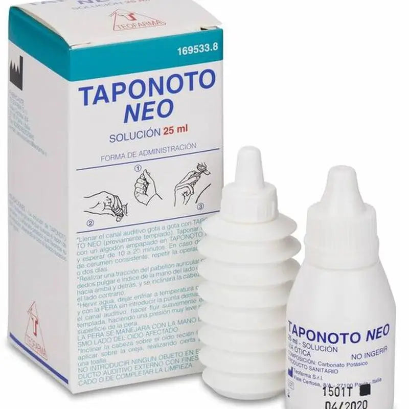 Taponoto Neo Soluzione detergente auricolare, 25 ml