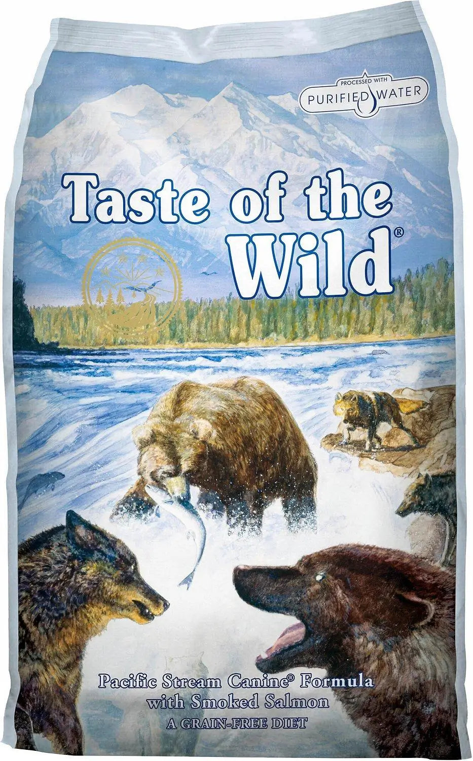 Taste Canine Adult Pacific Stream Salmon 2Kg dog food