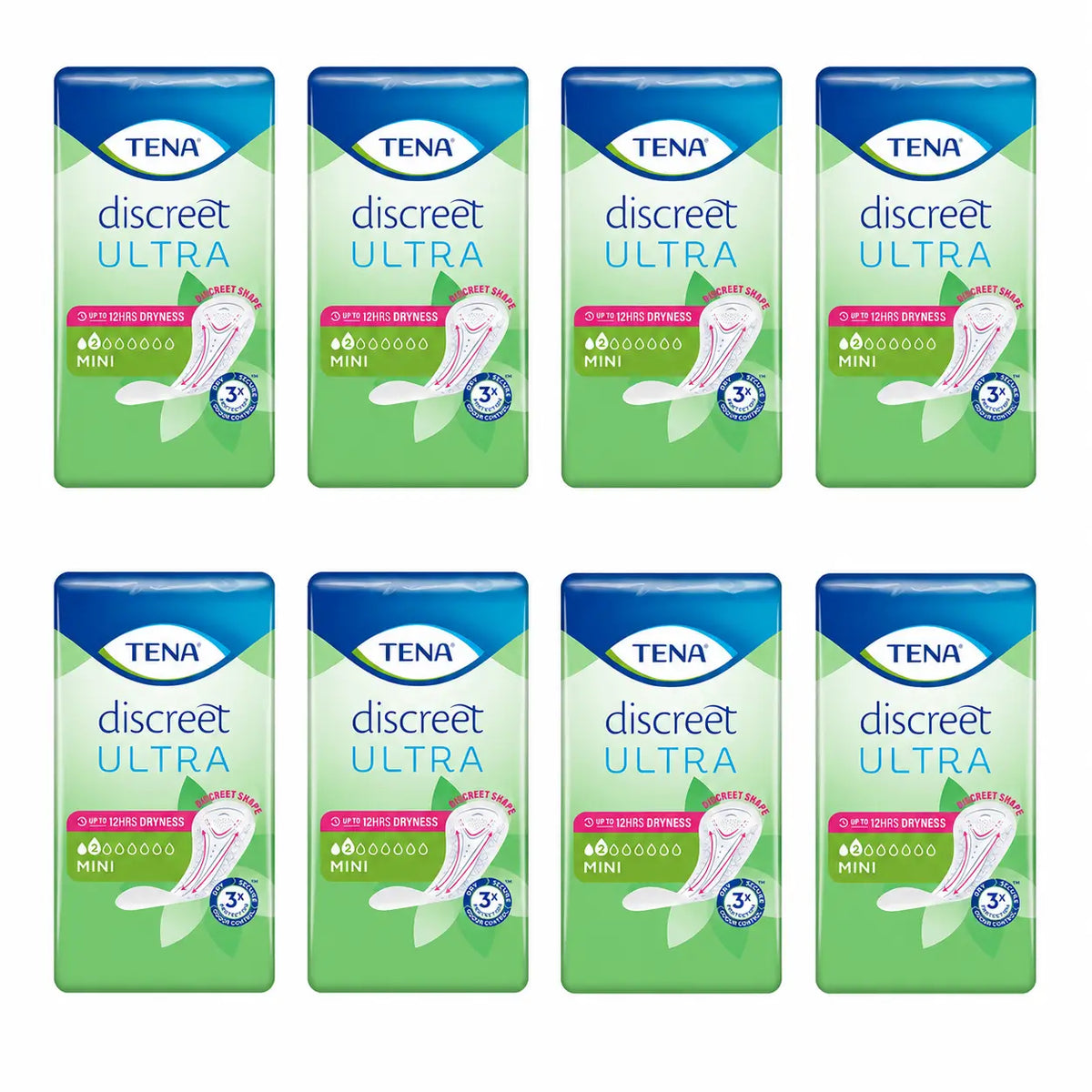 TENA Discreet Mini Pack, 8 X 20 pezzi.