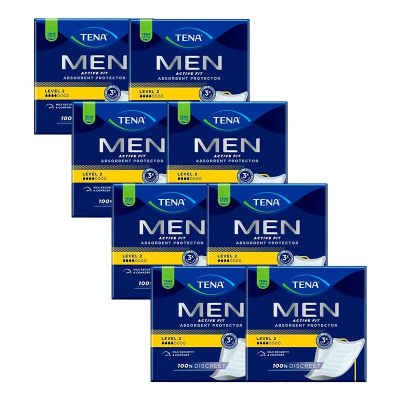 TENA Pack Uomo Livello 2, 8 X 20 Unità