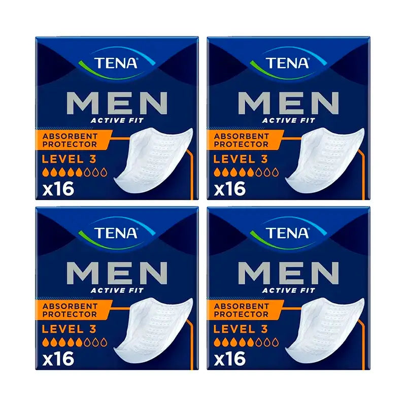 Tena Uomo Livello 3, Confezione 4x16 unità
