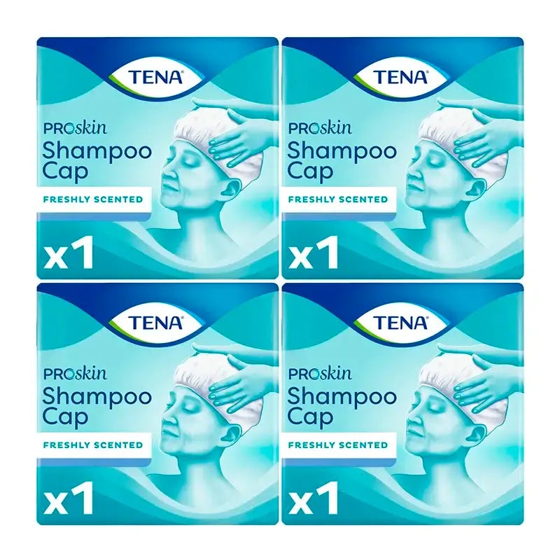 TENA ProSkin Shampoo Cap 4 x 1 pezzo - 1 MESE