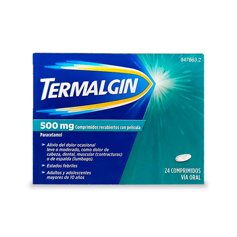 Termalgin , 500 mg 24 compresse rivestite con film