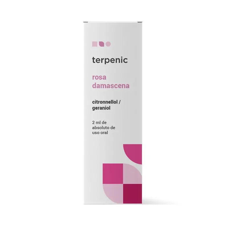 Terpenic Aceite Esencial Rosa Damascena Absoluto, 2 Ml