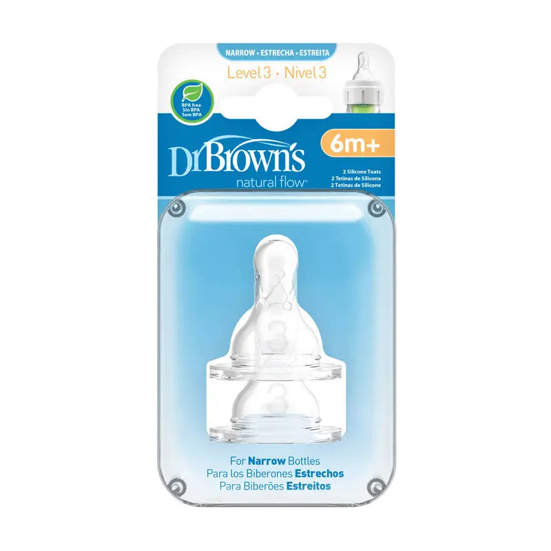 Dr.Brown's Standard Teat Level 3, 2 pcs.