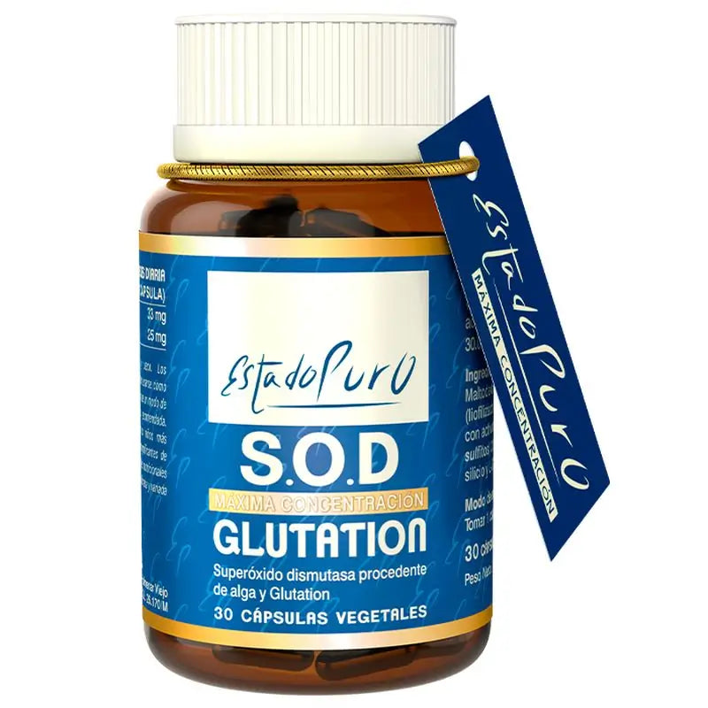 Tongil Estado Puro Sod Glutation, 30 Cápsulas