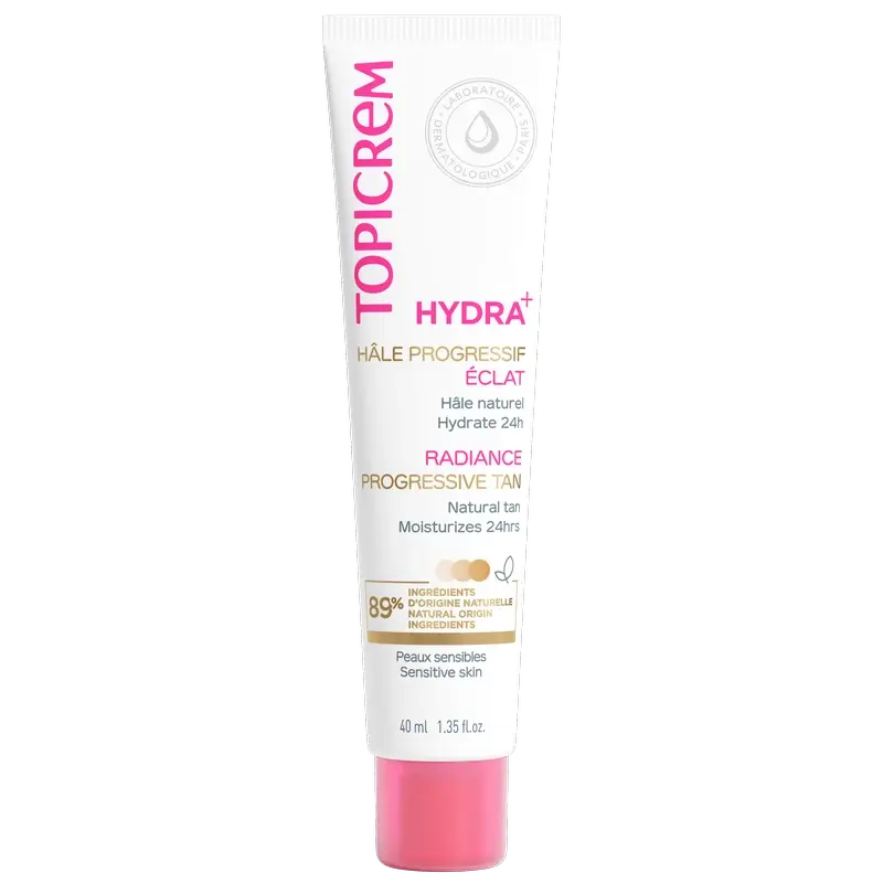 Topicrem Hydra+ Abbronzatura progressiva, 40ml
