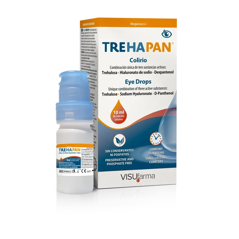 Trehapan gocce per occhi secchi, 10 ml