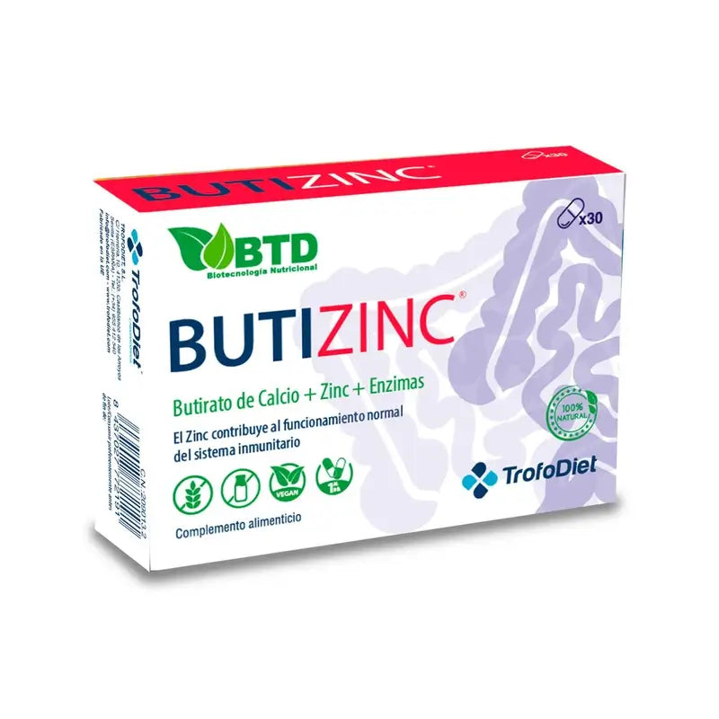 Trofodiet Butizinc 30 Capsule