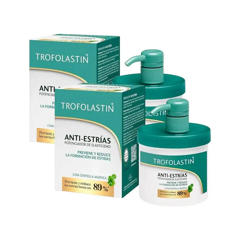 Trofolastin Crema Smagliature, 2X400 Ml