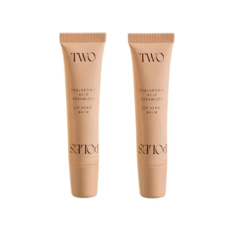 Two Poles Lip Hero Balm Untinted , Confezione 2 x 11 ml