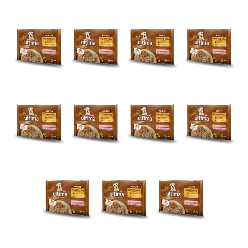Ultima Mini al salmone e tacchino, 100 g, confezione da 11