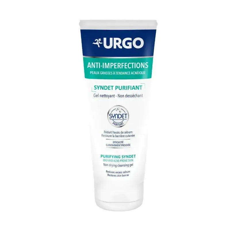 Urgo Syndet Gel detergente purificante, 200 Ml