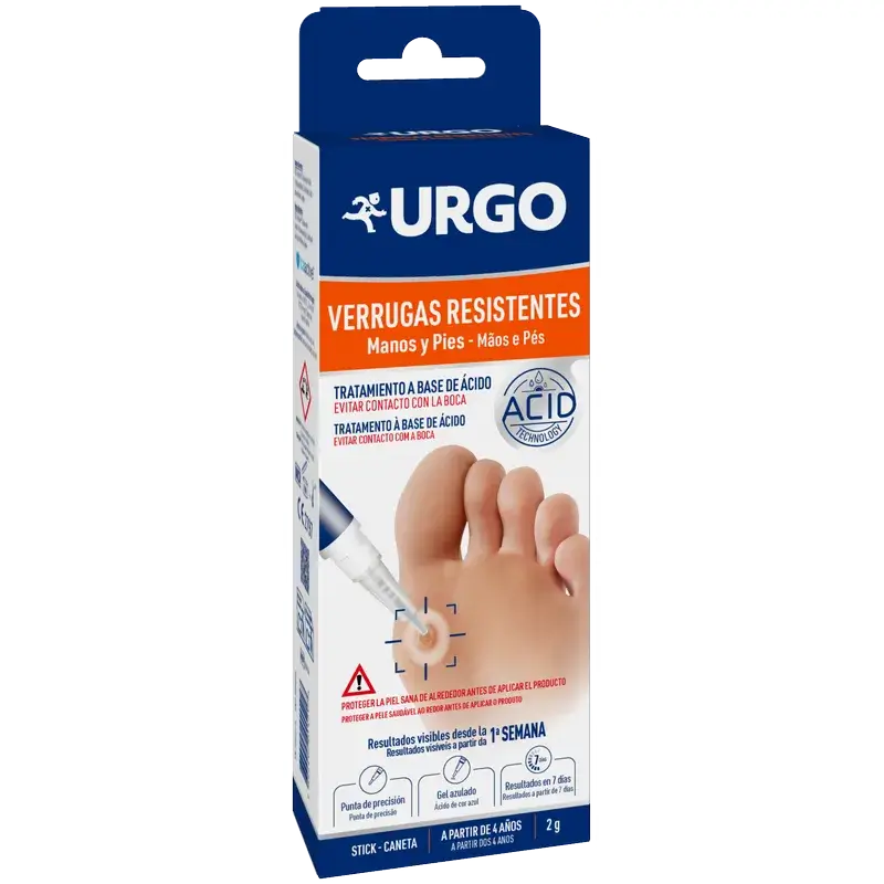 Urgo - Verruche resistenti - Stick 2 ml, 28 applicazioni