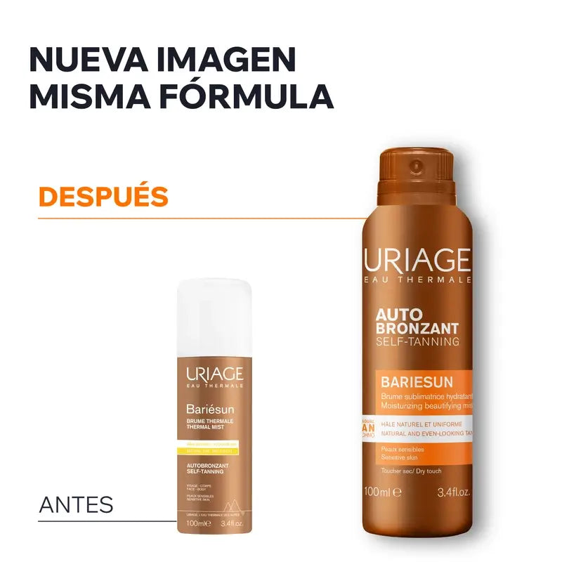 Uriage Bariésun Nebbia Termica Autoabbronzante 100 ml