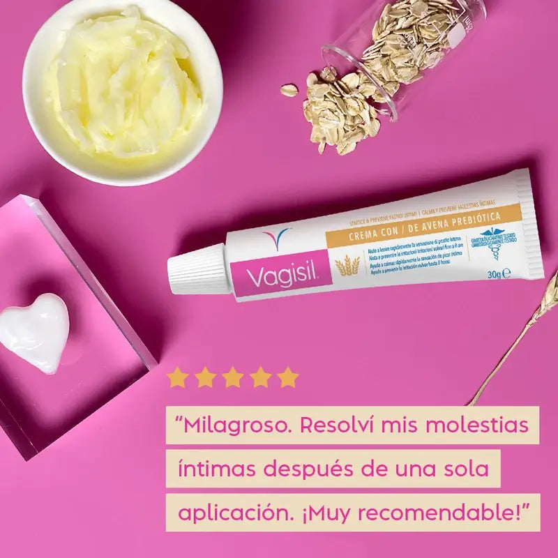 Vagisil Crema lenitiva alla farina d'avena 30Gr