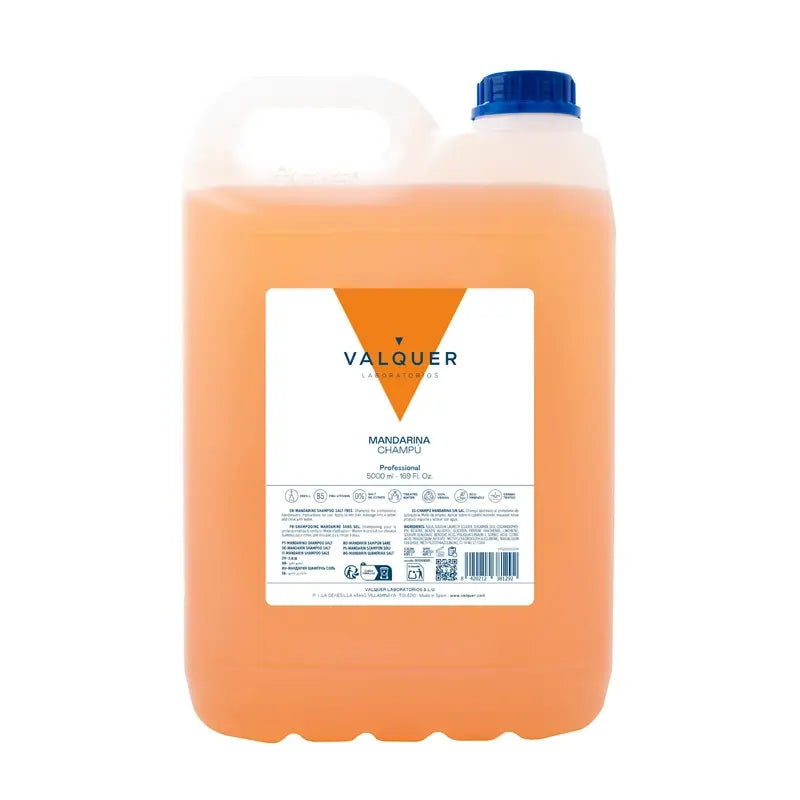 Shampoo senza sale al mandarino Valquer , 5 L