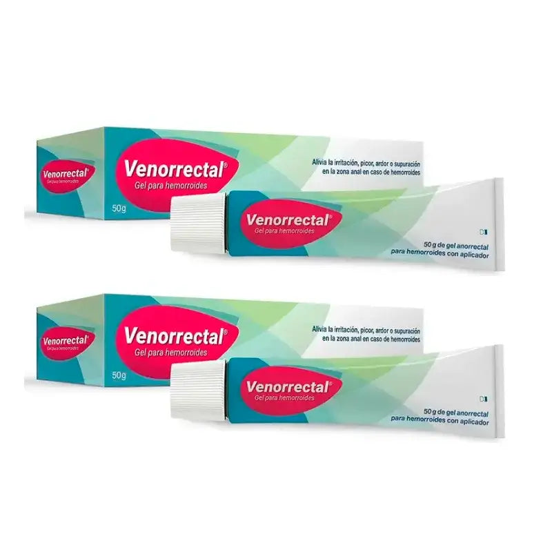 Gel venorettale, confezione 2 x 50 g