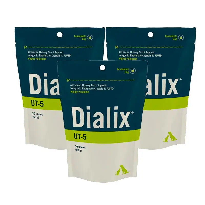 Vetnova Dialix UT-5, Confezione 3 x 30 Masticatori