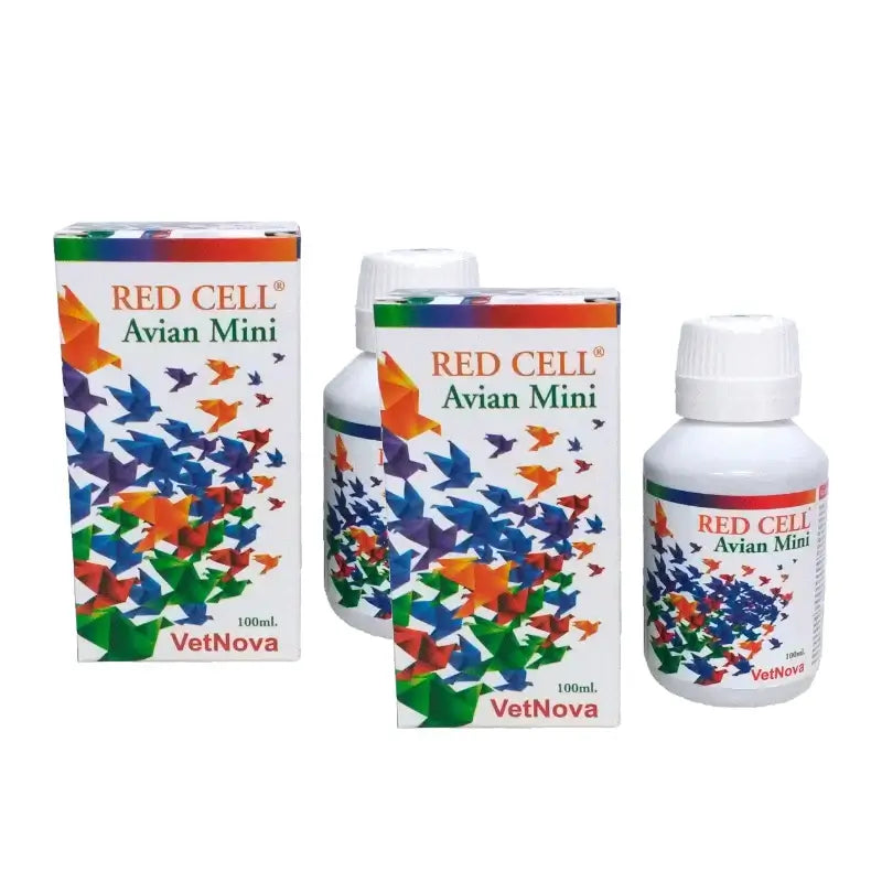 Vetnova Red Cell Avian Mini 100 ml, confezione da 2