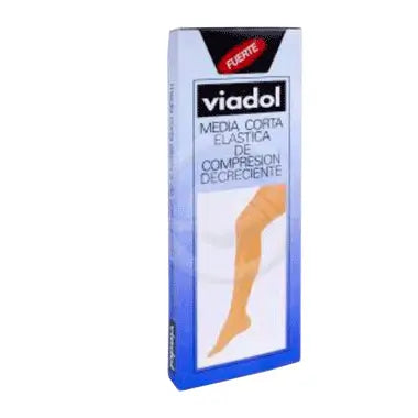 Viadol Short Stocking Strong Beige Extra Size