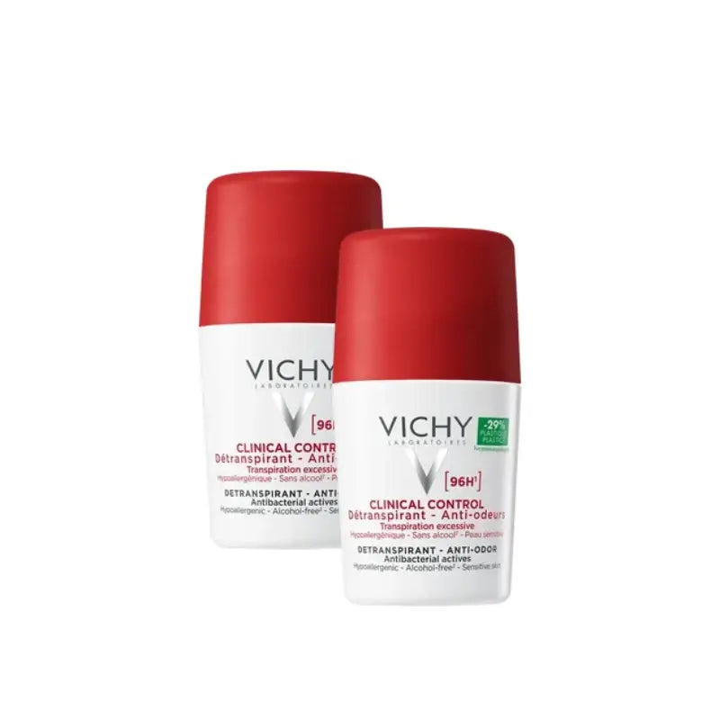 Vichy Deodorante Clinical Control 96H, confezione da 2