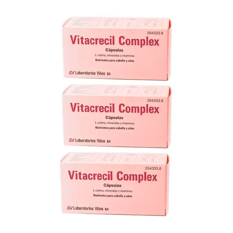 Vitacrecil Complex, confezione da 3 x 60 capsule