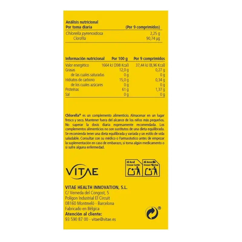 VITAE Clorella, 300 compresse