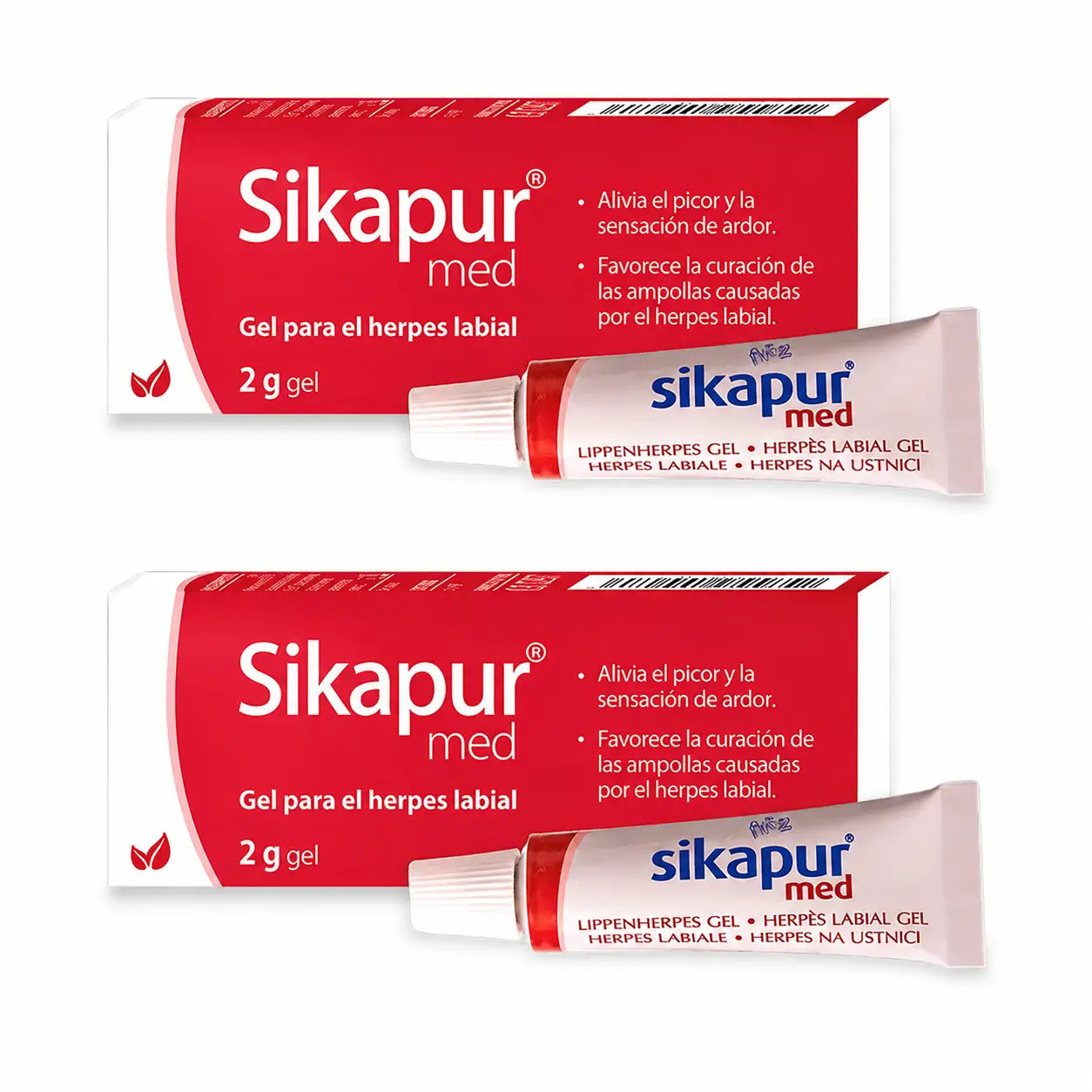 Vitae Health Innovation, S.L. Sikapur Herpes Labialis, 2Gr , confezione 2
