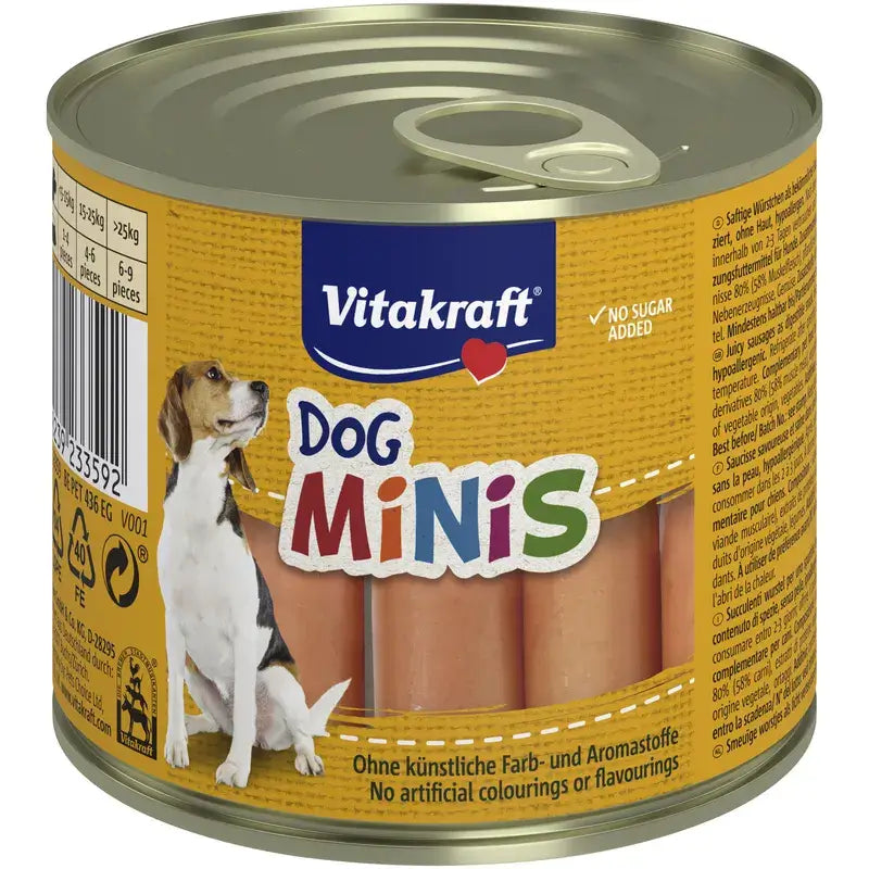 Vitakraft Dog Minis Salsicce 120 grammi