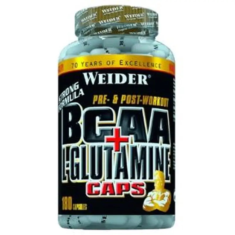 Weider Weider Bcaa + L-Glutamina 180Cap.