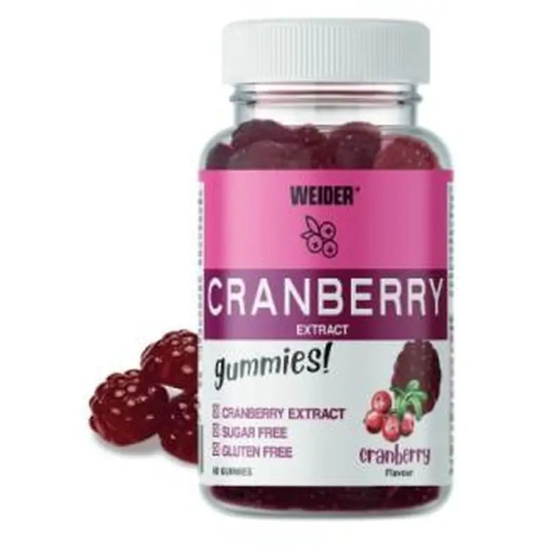 Weider Weider Cranberry Extract Arandano 60Gummies.