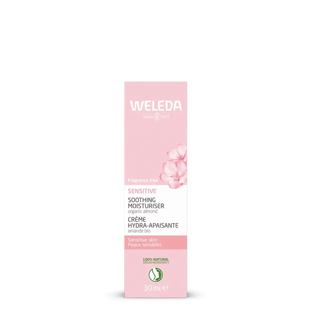 Weleda Crema viso lenitiva alle mandorle (pelle sensibile), 30ml