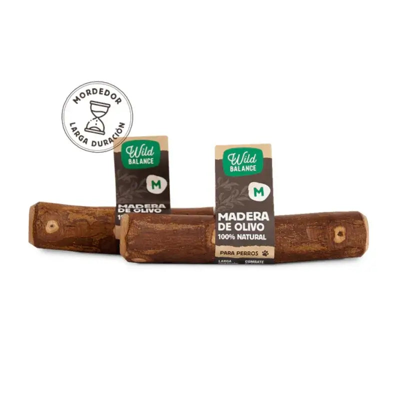 Wild Balance Legno d'ulivo M - Massaggiagengive naturale per cani