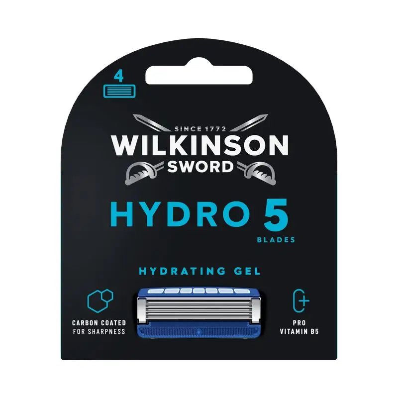 Wilkinson Sword Hydro 5 Protezione della pelle Caricatore regolare 4 pz.