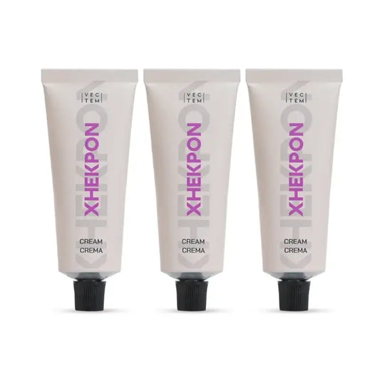Crema viso Xhekpon, confezione da 3 x 40 ml
