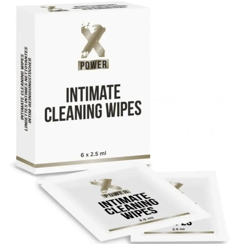 Xpower Salviette detergenti intime Salviette detergenti intime 6 pezzi