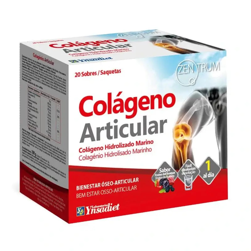 Ynsadiet Colageno Articular 20 Bustine Zentrum, 20 Bustine