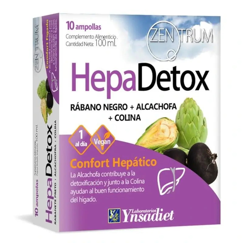 Ynsadiet Hepa Detox, 10 fiale