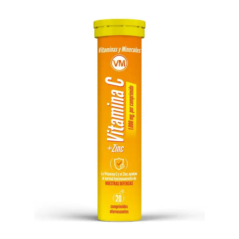 Ynsadiet Vitamina C + Zinco, 20 compresse effervescenti