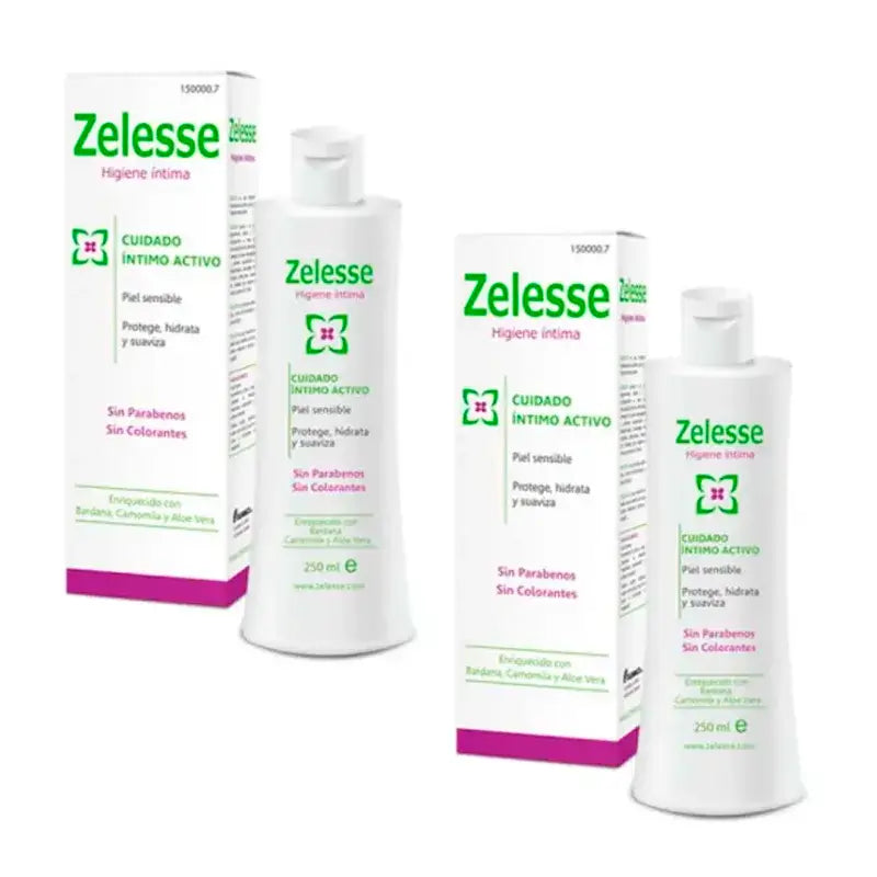 Zelesse Confezione igiene intima 2 x 250 ml