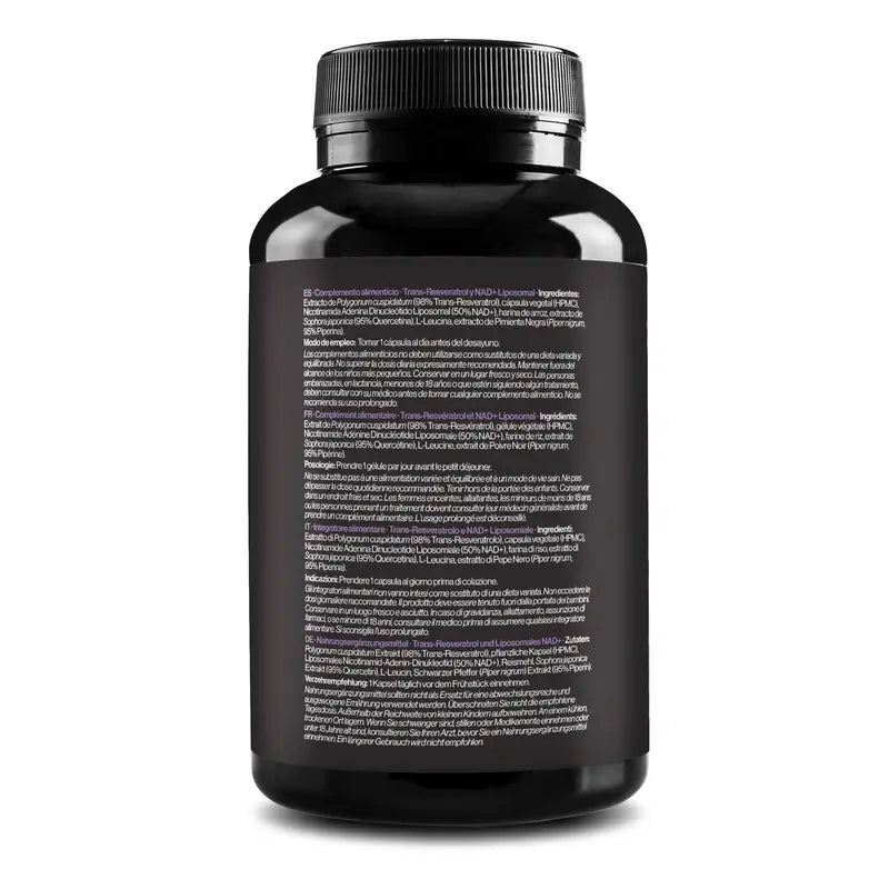 Zenement Trans-Resveratrolo e Nad+ Liposomiale, 90 capsule vegane
