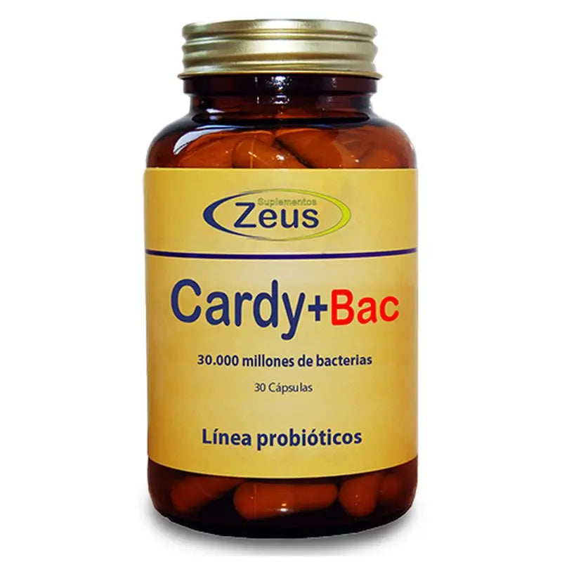 Zeus Cardy+Bac , 30 cápsulas