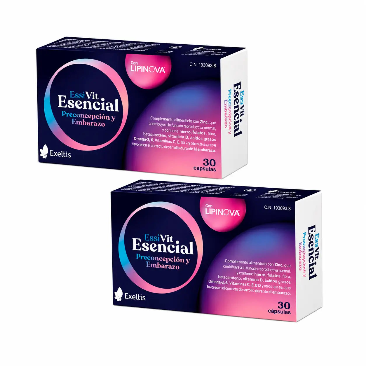 Exelvit Essential Preconception and Pregnancy , Duplo 2x30 Capsule